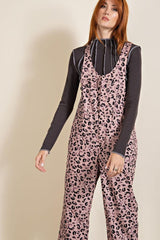 Animal/leopard Printed Jumpsuit | Mixtshop LLC