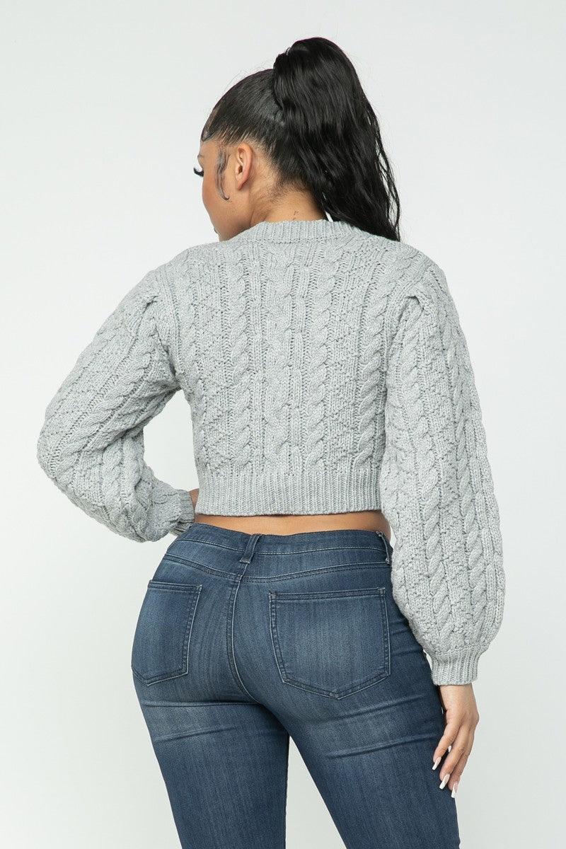Cable Pullover Top | Mixtshop LLC