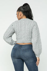 Cable Pullover Top | Mixtshop LLC
