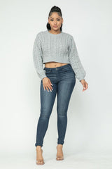 Cable Pullover Top | Mixtshop LLC
