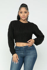 Cable Pullover Top | Mixtshop LLC