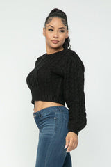 Cable Pullover Top | Mixtshop LLC