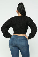 Cable Pullover Top | Mixtshop LLC