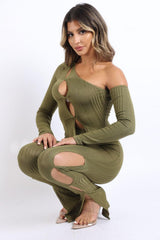 Cutout ribbed set | Mixtshop LLC