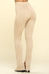 Knit High Rise Leggings | Mixtshop LLC