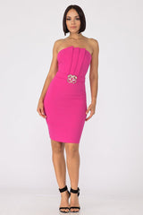 Off Shoulder Fashion Dress | Mixtshop LLC