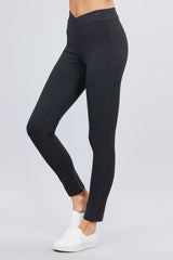 Mid-rise Ponte Pants | Mixtshop LLC