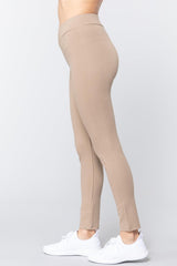 Mid-rise Ponte Pants | Mixtshop LLC