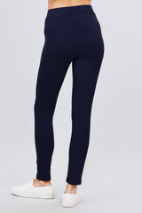 Mid-rise Ponte Pants | Mixtshop LLC