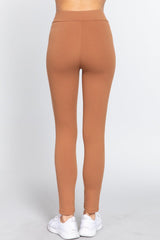 Mid-rise Ponte Pants | Mixtshop LLC