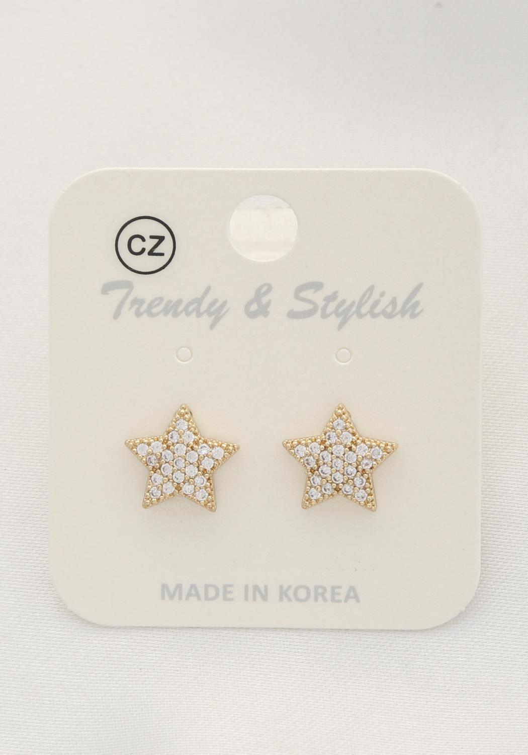 Crystal Star Post Earring | Mixtshop LLC