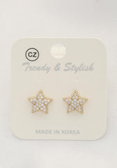 Crystal Star Post Earring | Mixtshop LLC
