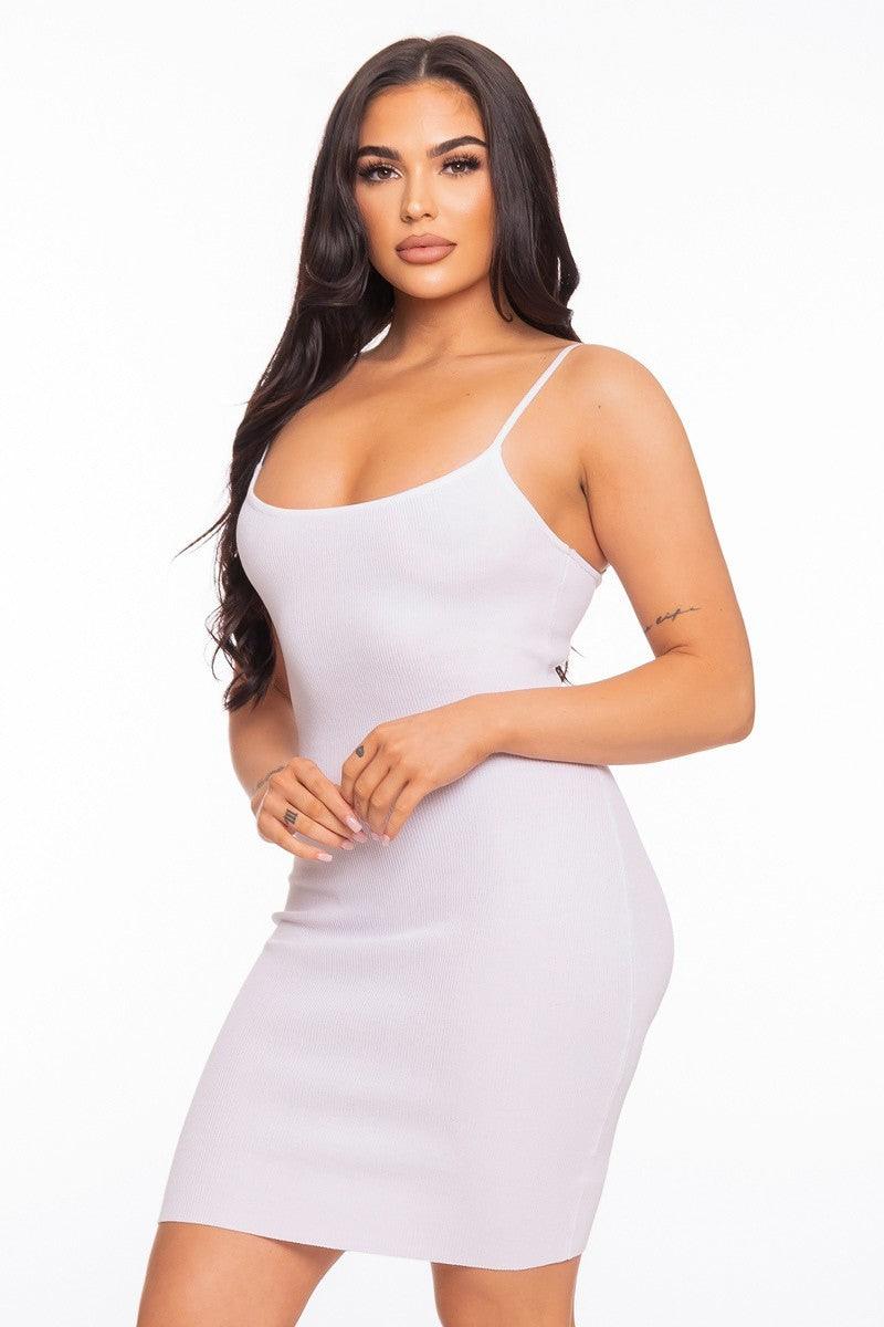 Cami Open Back Mini Dress | Mixtshop LLC