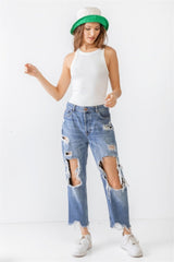 Ribbed V Strap Back Bodysuit | Mixtshop LLC