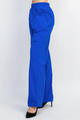 High-rise Cargo Parachute Pants | Mixtshop LLC