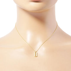 Gold Dipped Pendant Necklace | Mixtshop LLC
