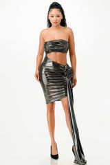 Metallic Sexy Dress | Mixtshop LLC