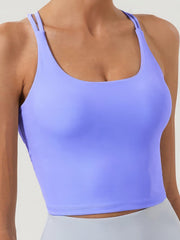 Solid Color Plain Sports Bra | Mixtshop LLC