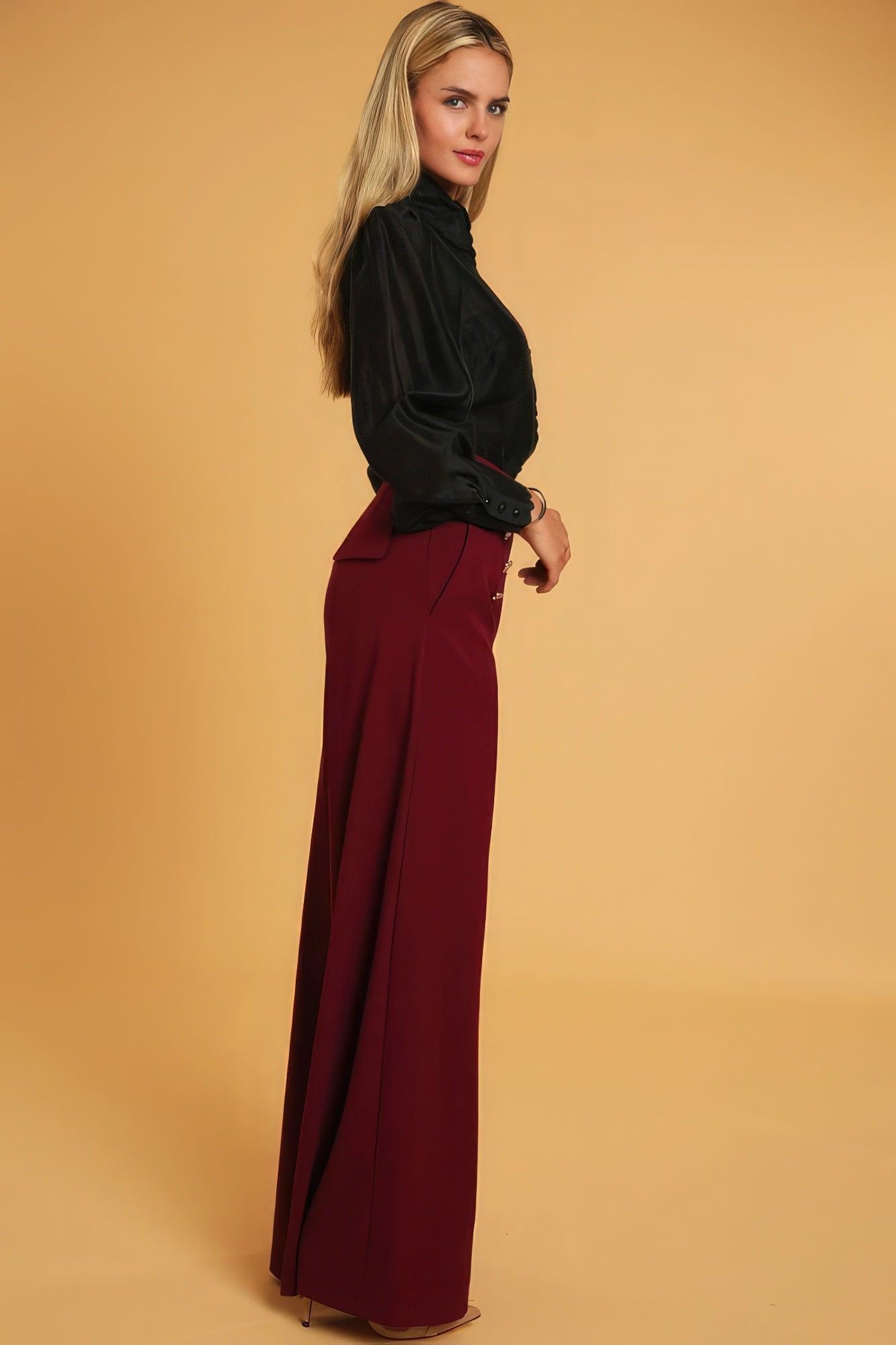 High Waisted Dressy Pants | Mixtshop LLC