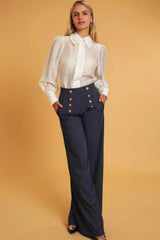 High Waisted Dressy Pants | Mixtshop LLC
