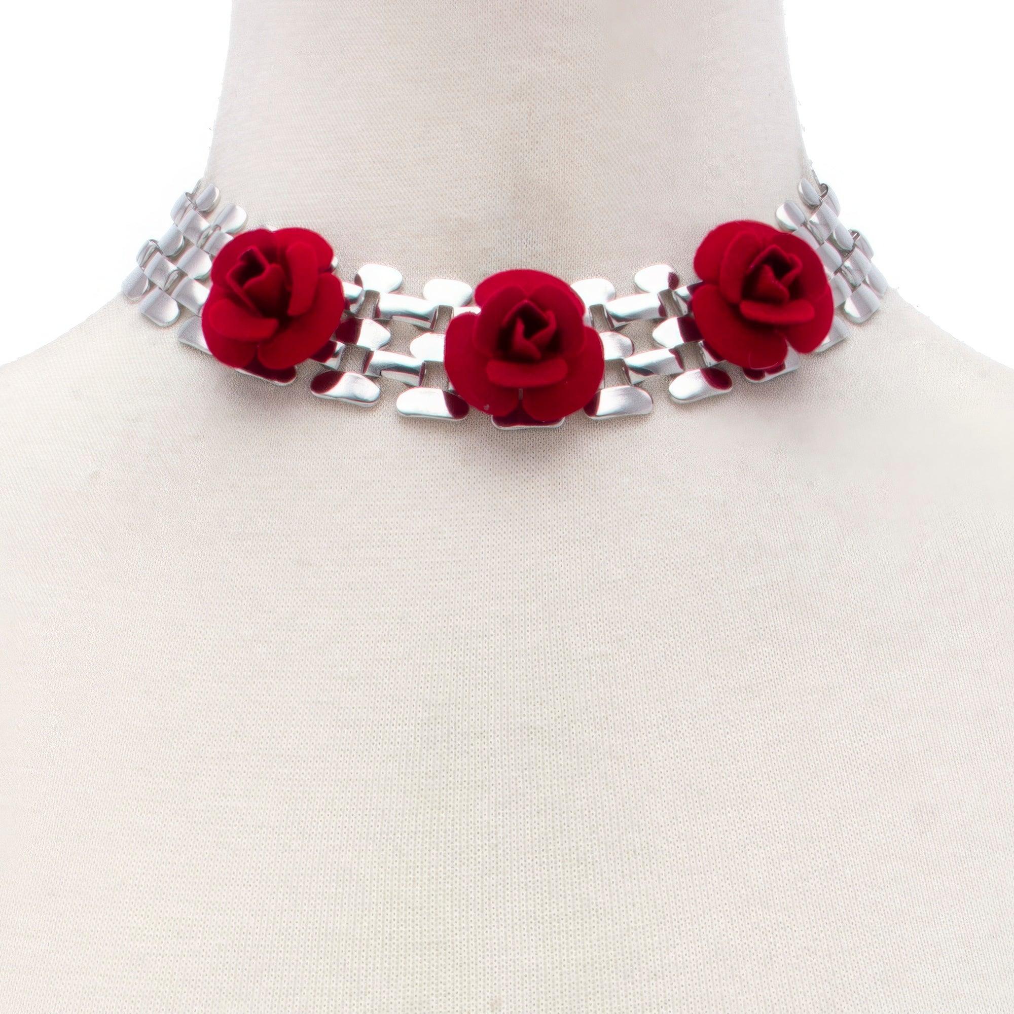 Sodajo Flower Metal Necklace | Mixtshop LLC