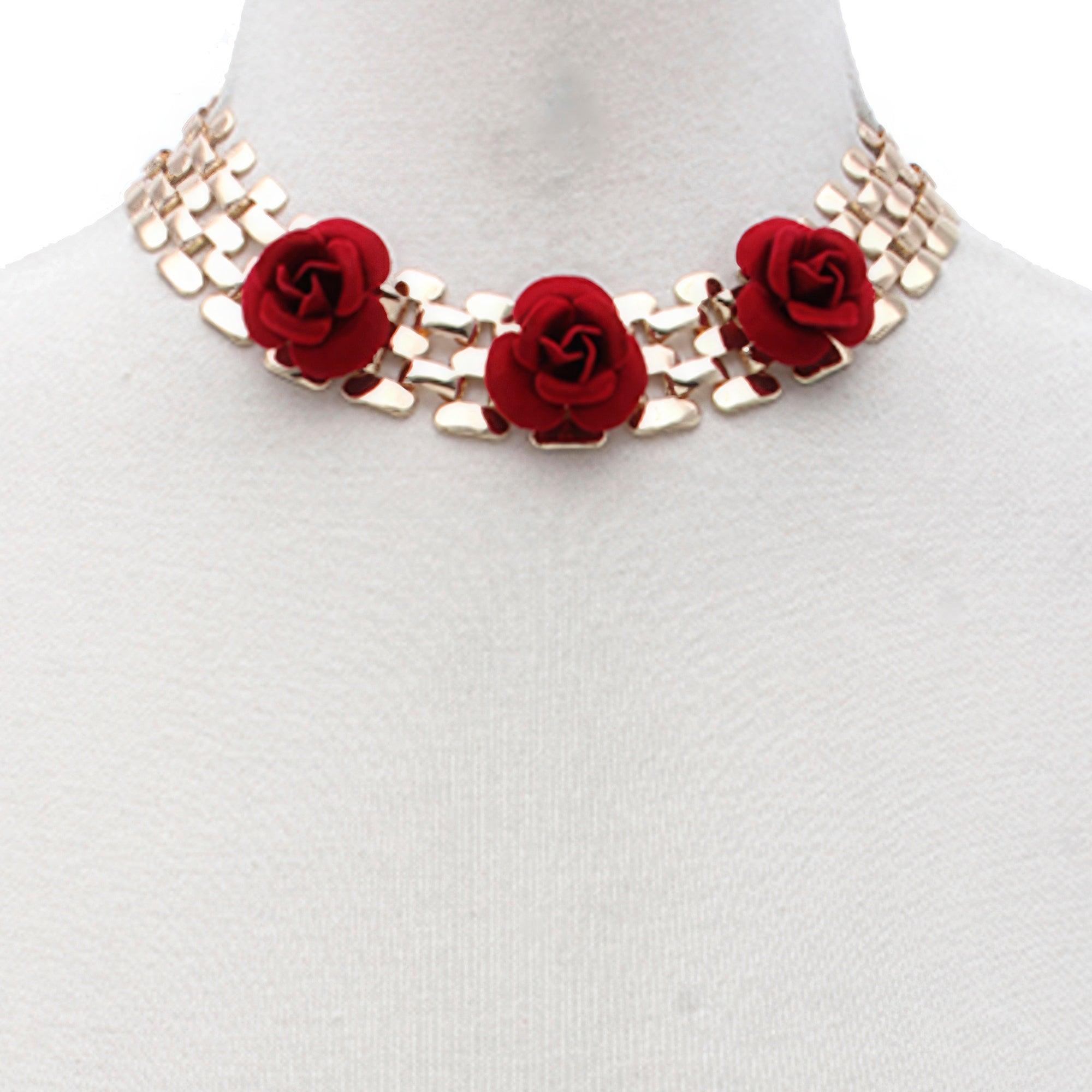 Sodajo Flower Metal Necklace | Mixtshop LLC