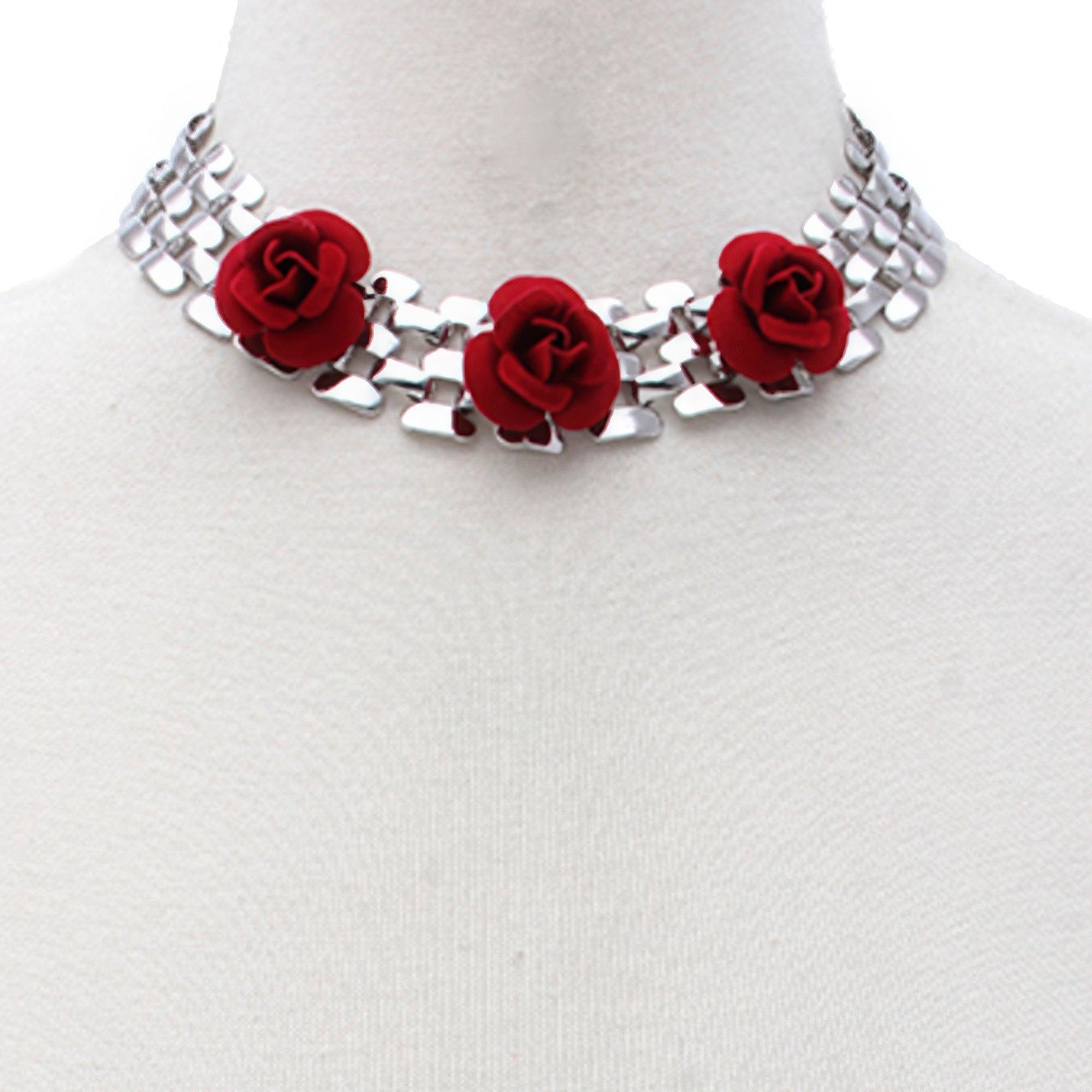 Sodajo Flower Metal Necklace | Mixtshop LLC