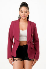 Double Breasted Blazer Jacket | Mixtshop LLC