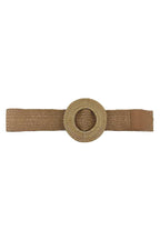 Modern Straw Round Belt | Mixtshop LLC