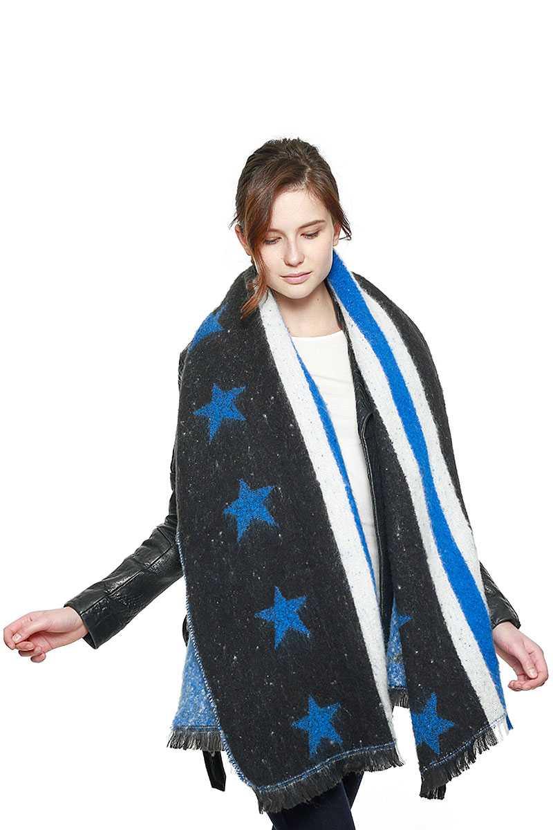 Stars & Stripe Oversized Scarf Secondary image