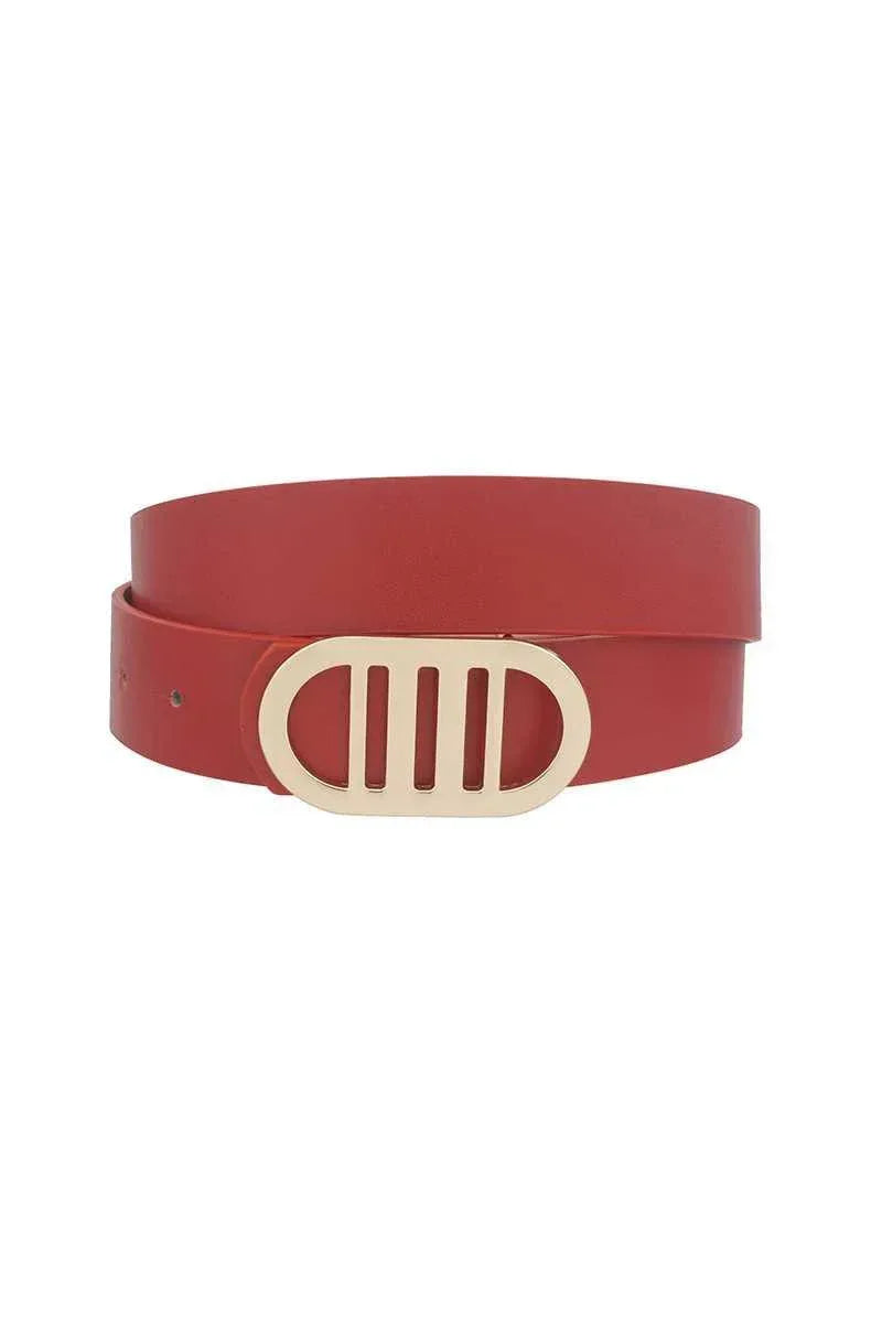 Modern Gridded Oval Standard Belt | Mixtshop LLC