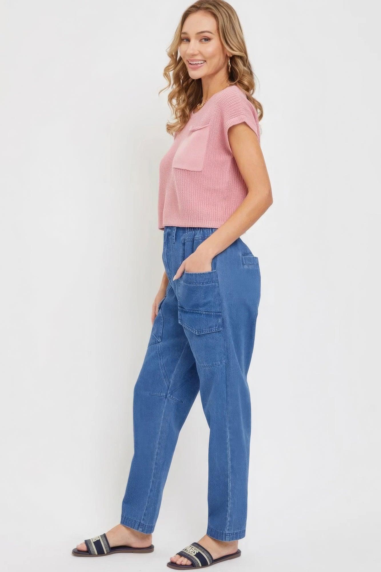 Denim Jogger Pants | Mixtshop LLC