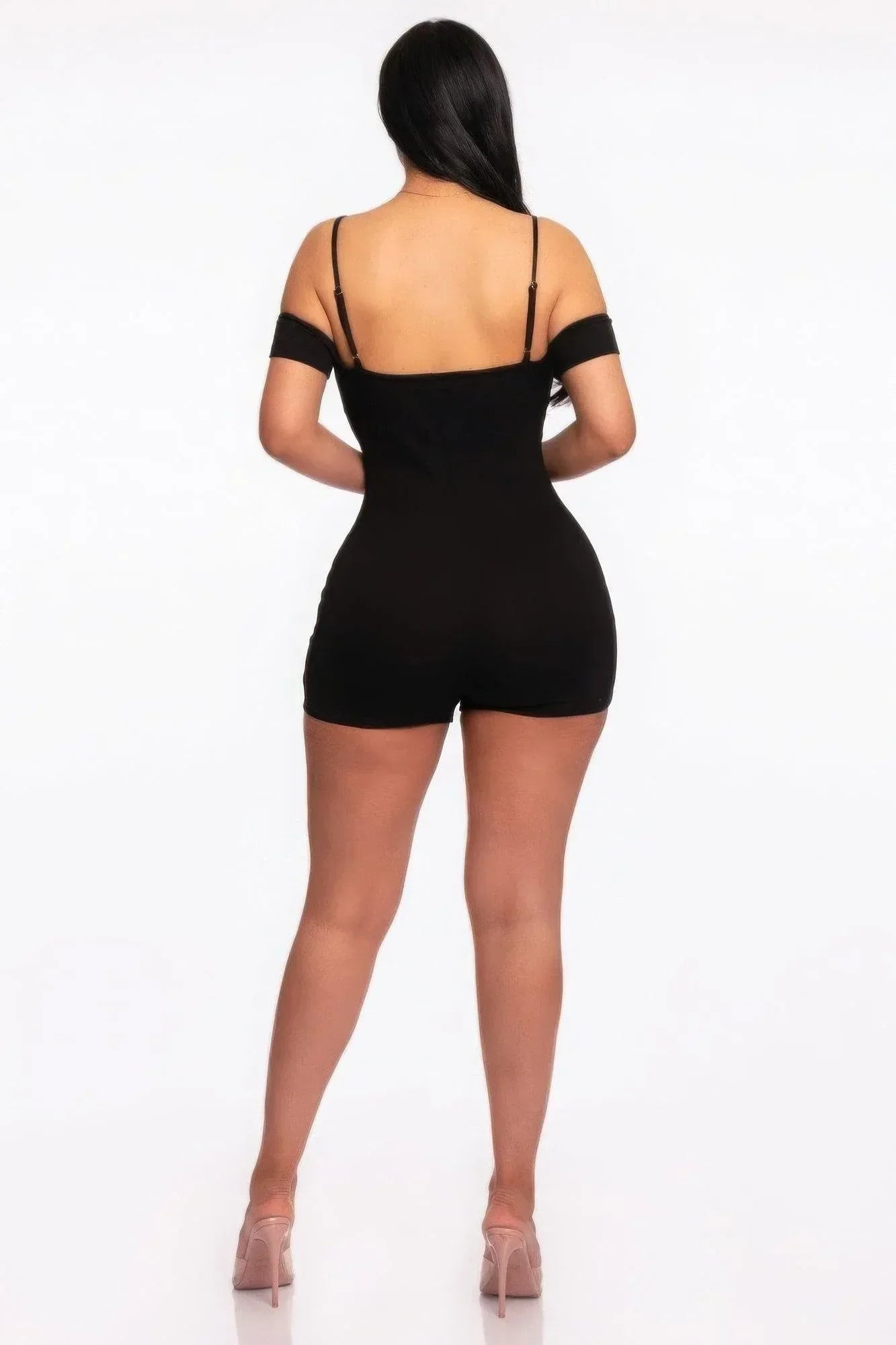 Infinity Off-shoulder Knitted Rompers | Mixtshop LLC