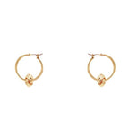 Knot Hoop Earring | Mixtshop LLC