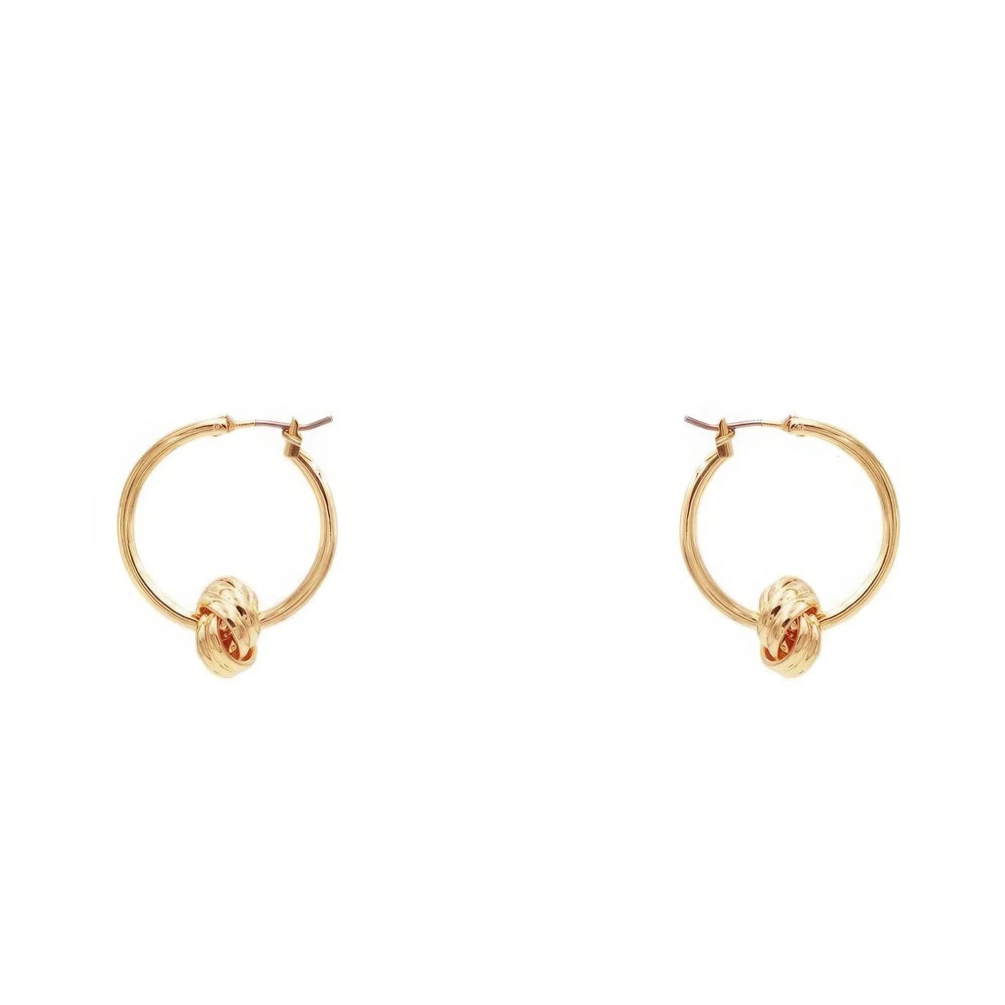 Knot Hoop Earring | Mixtshop LLC