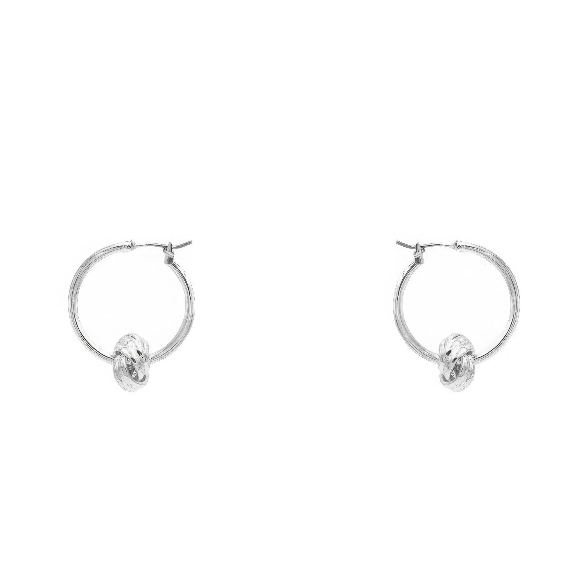 Knot Hoop Earring | Mixtshop LLC