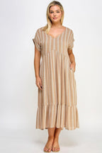 Boho Maxi Dress W/ Slip | Mixtshop LLC