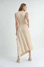 Maxi Dress With Slit | Mixtshop LLC