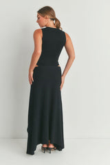 Maxi Dress With Slit | Mixtshop LLC