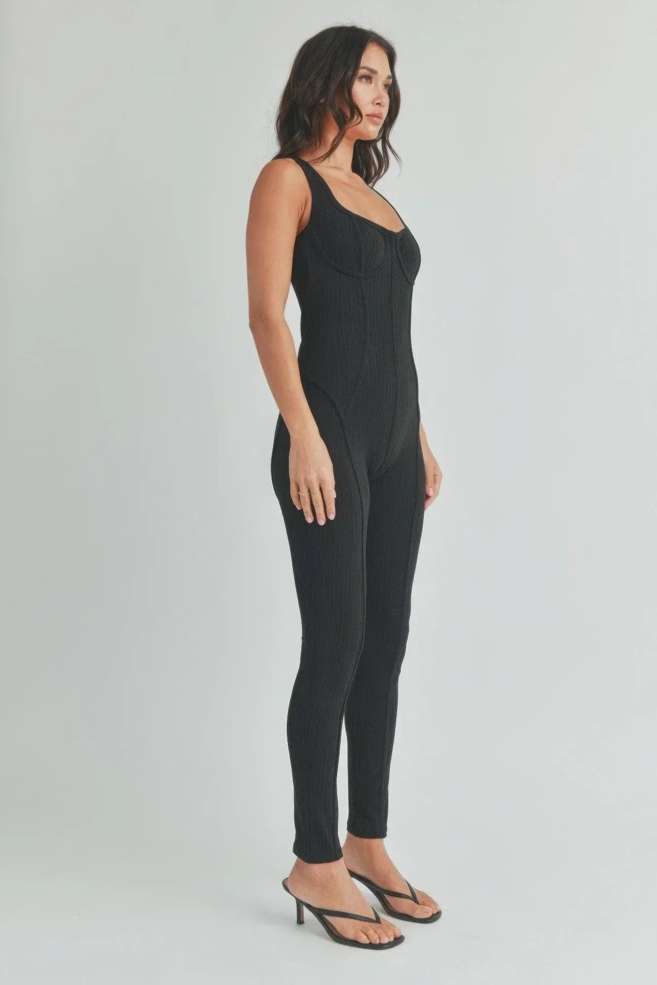 Solid Color Jumpsuit Secondary image