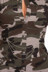 Chain Mini Utility Dress | Mixtshop LLC