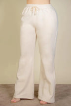 Plus Size Drawstring Waist Slant Pocket Sweatpants | Mixtshop LLC