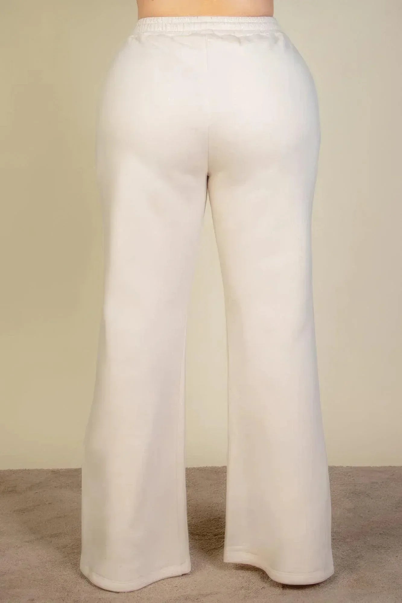 Plus Size Drawstring Waist Slant Pocket Sweatpants | Mixtshop LLC