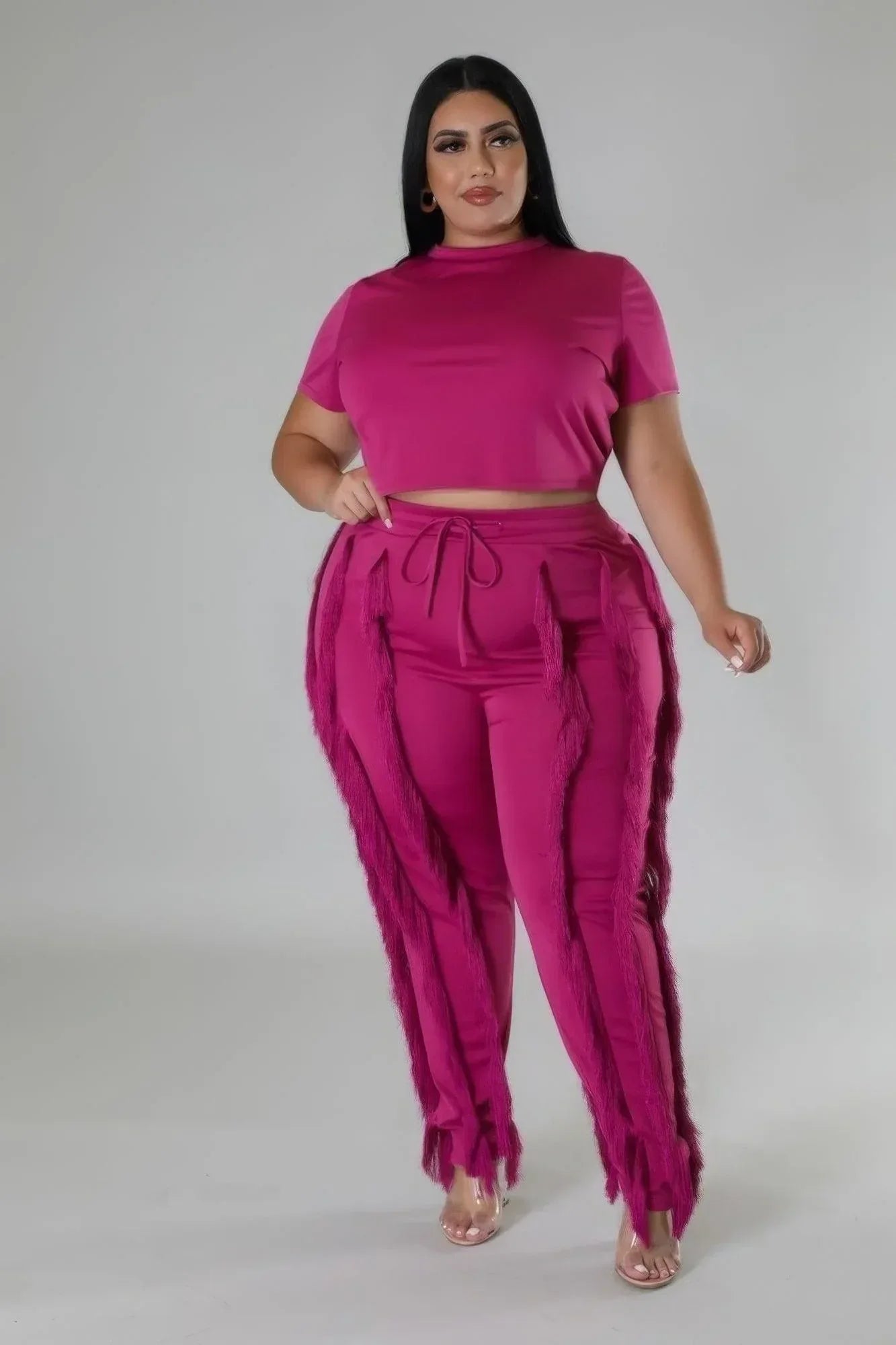 Crop Top Two-piece Set | Mixtshop LLC Main image