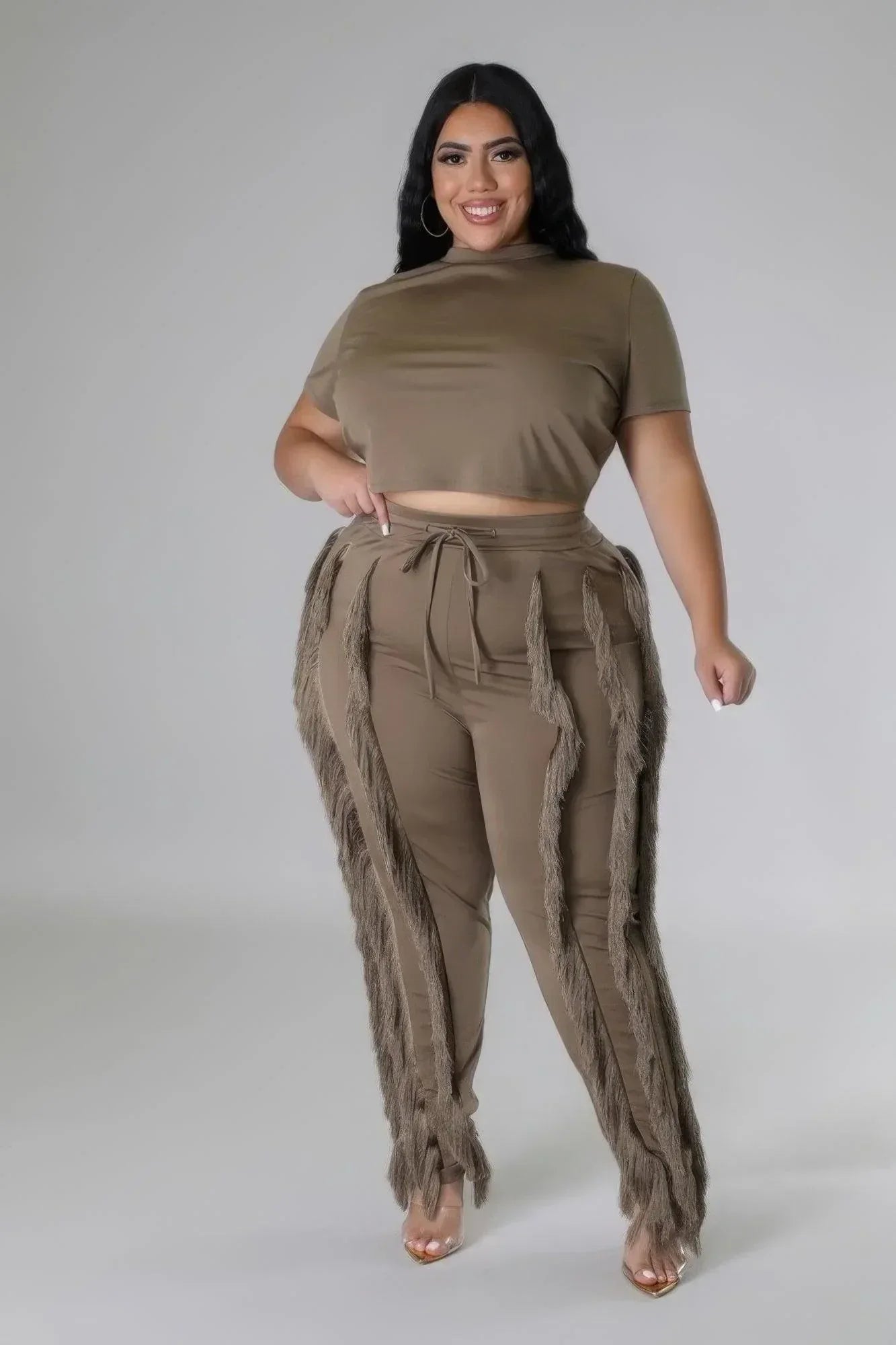 Crop Top Two-piece Set | Mixtshop LLC