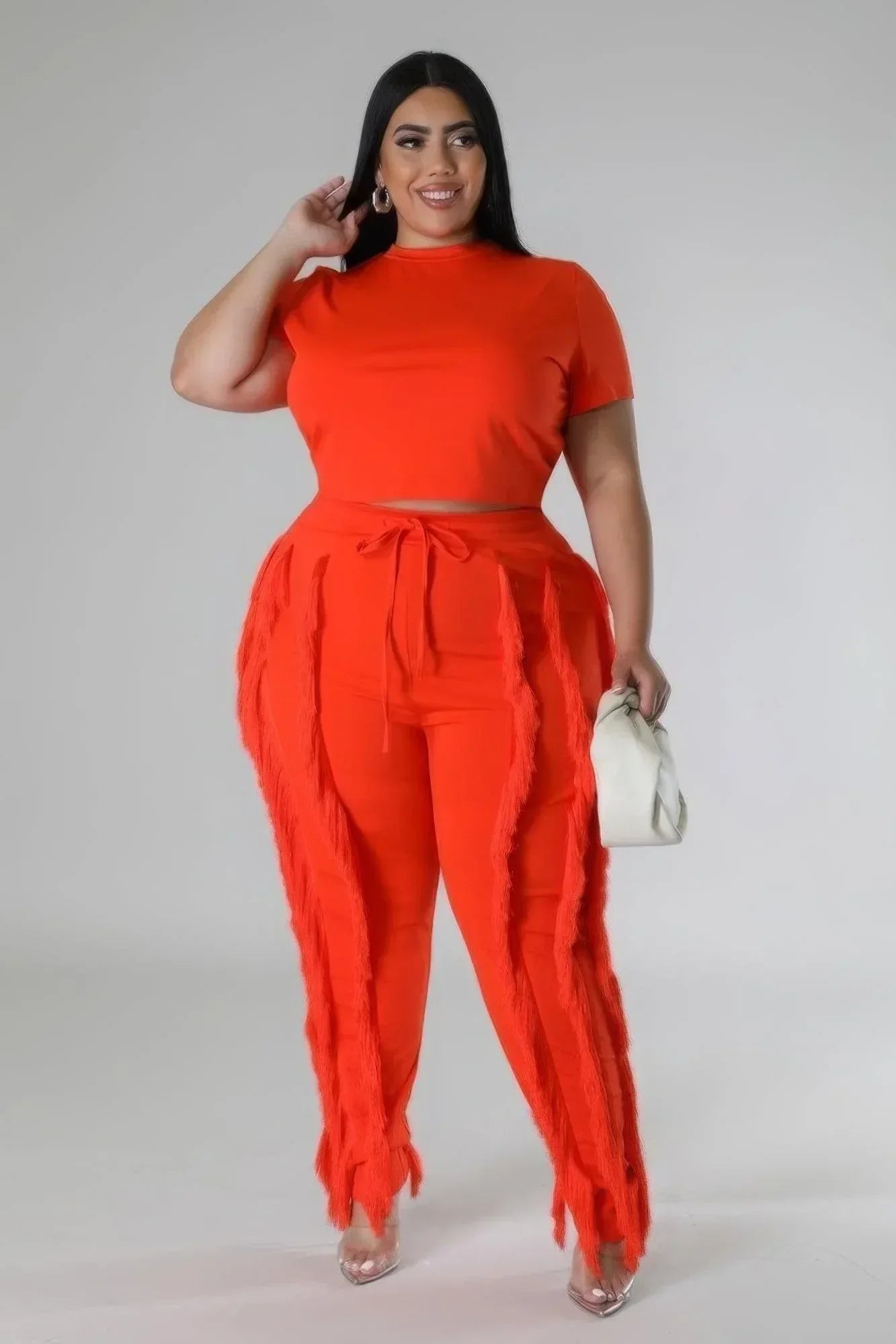 Crop Top Two-piece Set | Mixtshop LLC Main image
