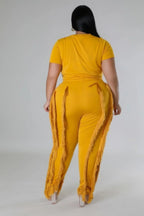 Crop Top Two-piece Set | Mixtshop LLC