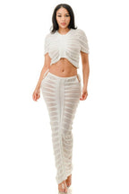 Sheer Skirt Set | Mixtshop LLC