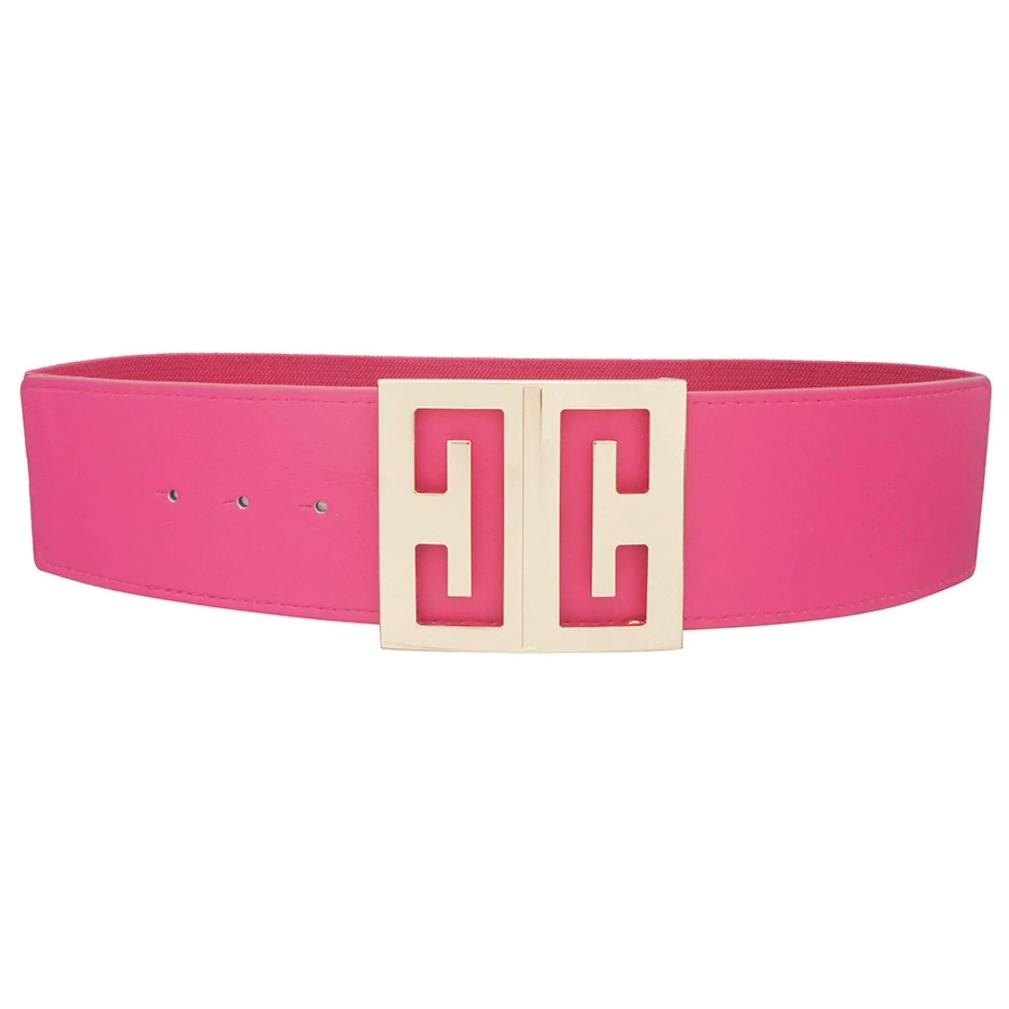 Mirror Cut Out Square Buckle Belt | Mixtshop LLC