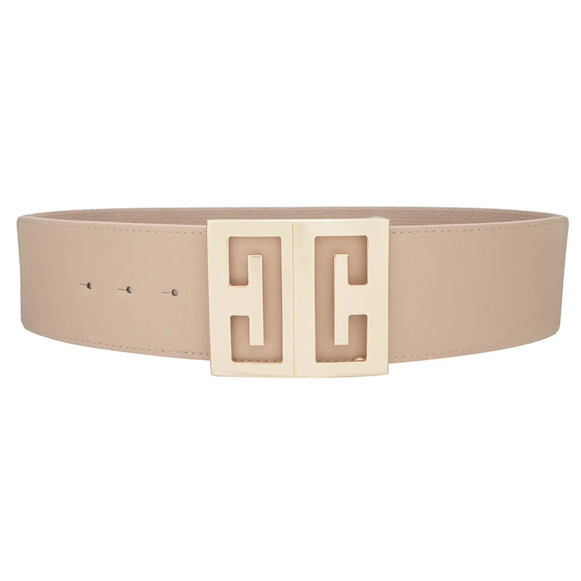 Mirror Cut Out Square Buckle Belt | Mixtshop LLC